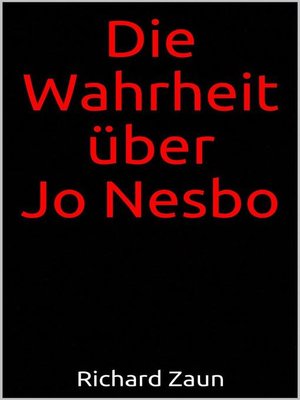 cover image of Die Wahrheit über Jo Nesbo